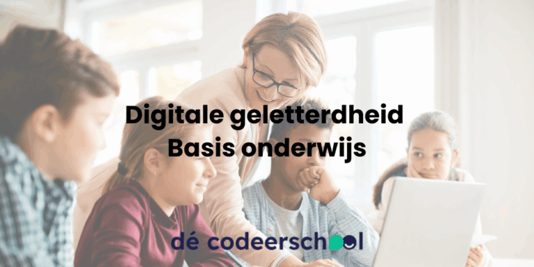 Digitale geletterdheid onderwijs, Dé Codeerschool legt het uit