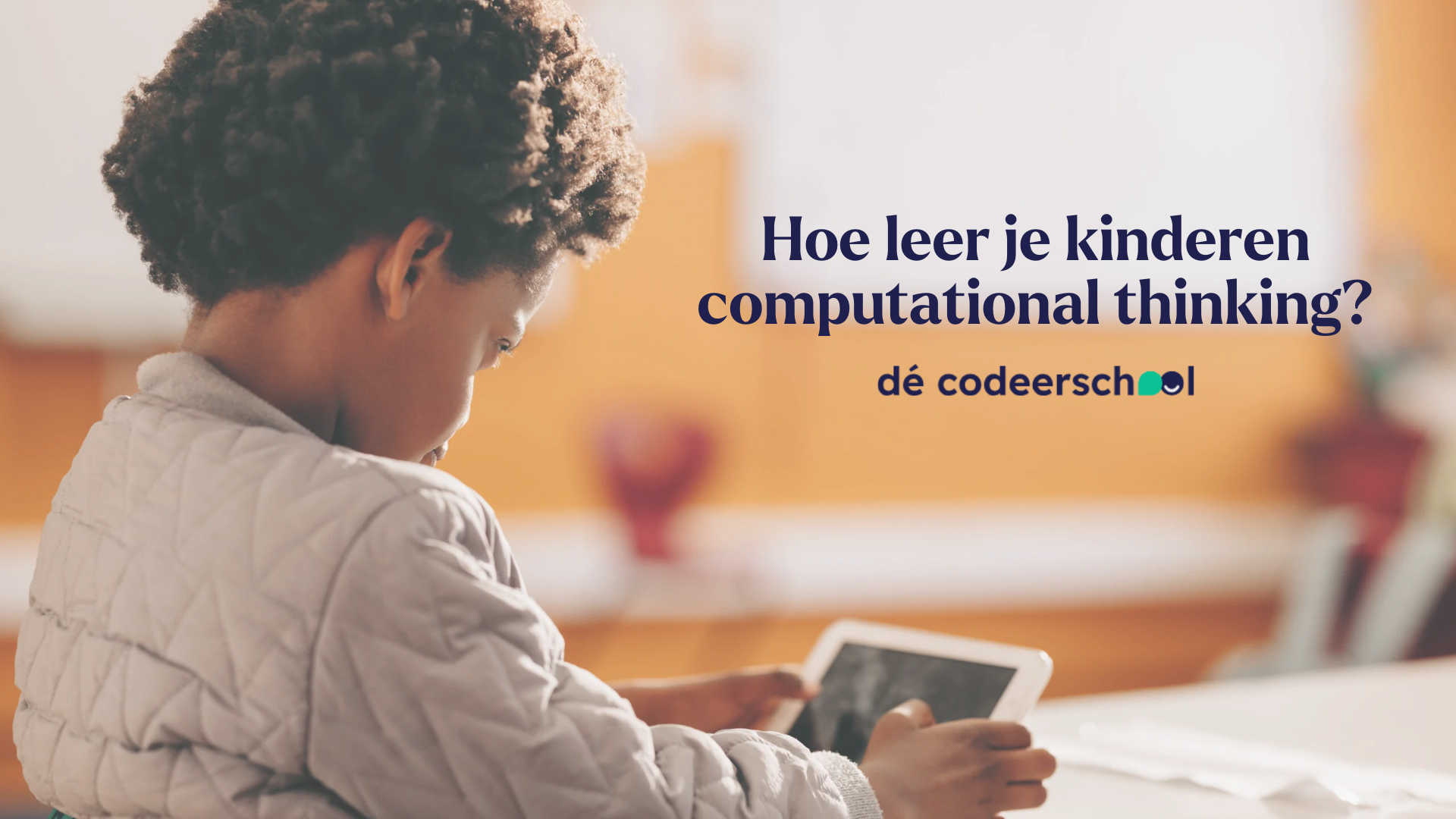 Hoe leer je kinderen computational thinking?